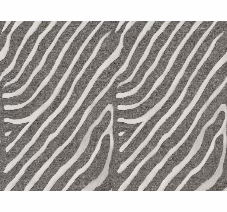 Behang woonkamer zebra dierenprint - TenStickers