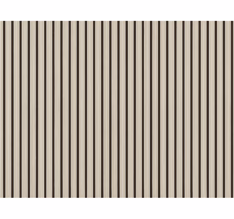 Behang woonkamer beige en zwart hout - TenStickers