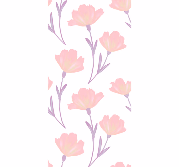 Bloemen behang soft bloom thema - TenStickers