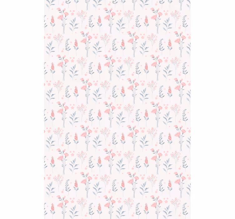 Behang bloemsierkunst roze bloesem bloemen - TenStickers