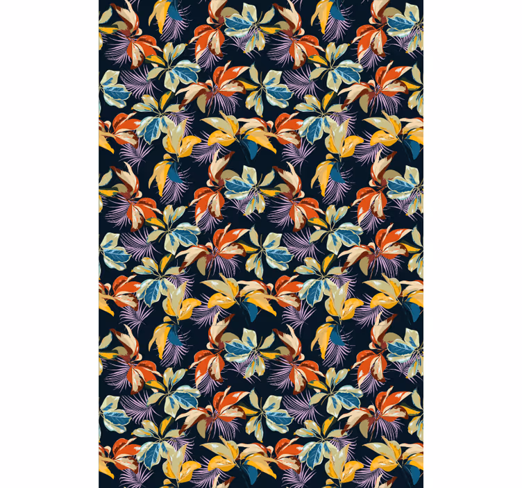 Behang bloemsierkunst tijgerlelie bloemdesign - TenStickers