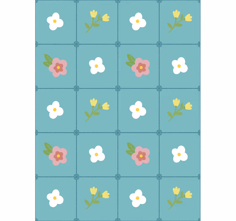 Behang bloemsierkunst granny chic bloemendecor - TenStickers