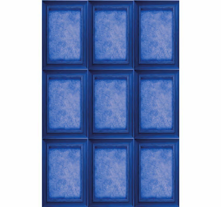Behangpapier hoofdslaapkamer houtlook panelen - TenStickers