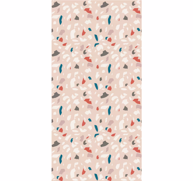 Behangpapier hoofdslaapkamer terrazzo effect patroon - TenStickers