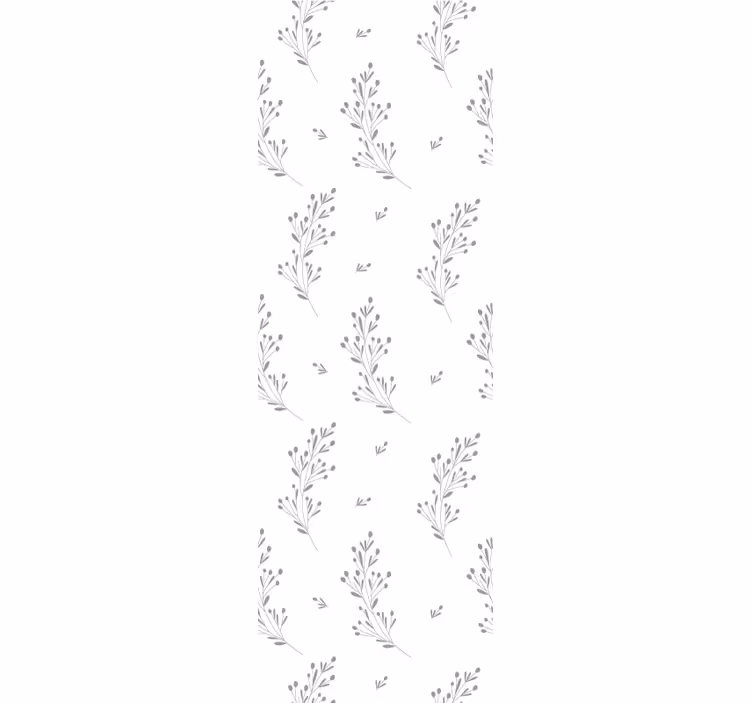 Slaapkamer behang lichte weide bloemen - TenStickers