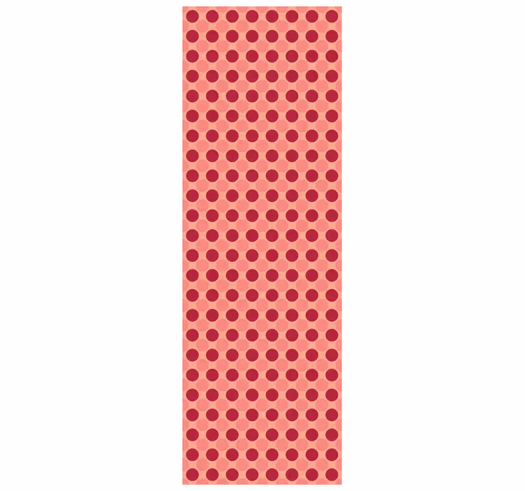 Slaapkamer behang stippenpatroon geometrische achtergrond - TenStickers