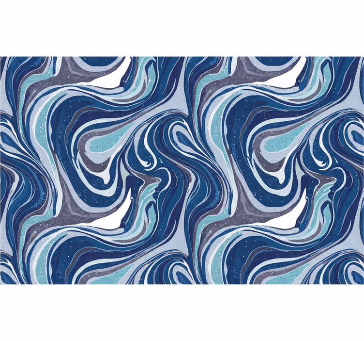 Moderne behangpapier donker abstract zwirlpatroon - TenStickers