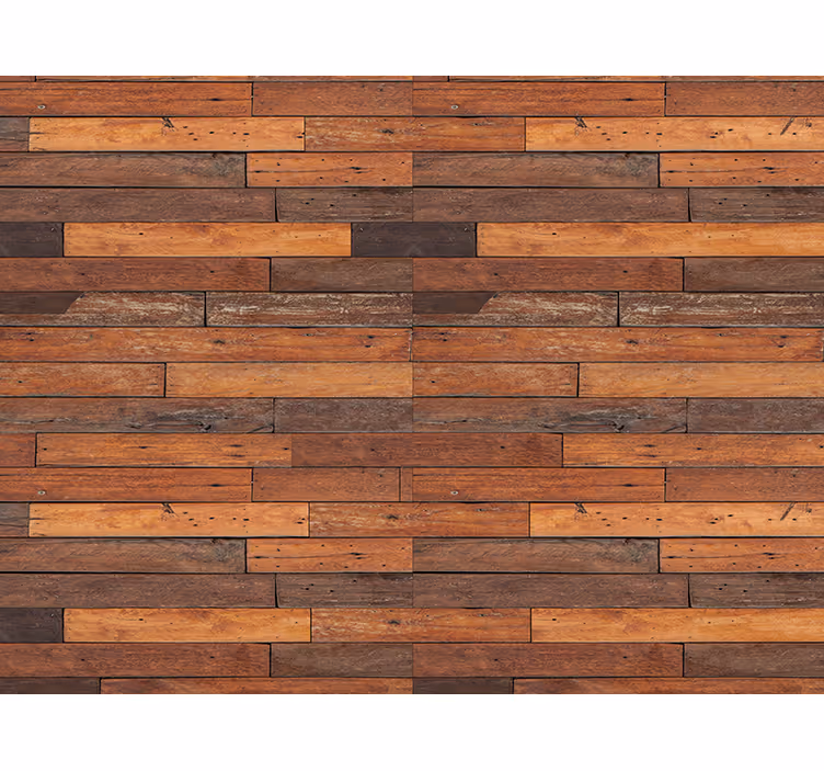 Behang rustiek houten planken - TenStickers