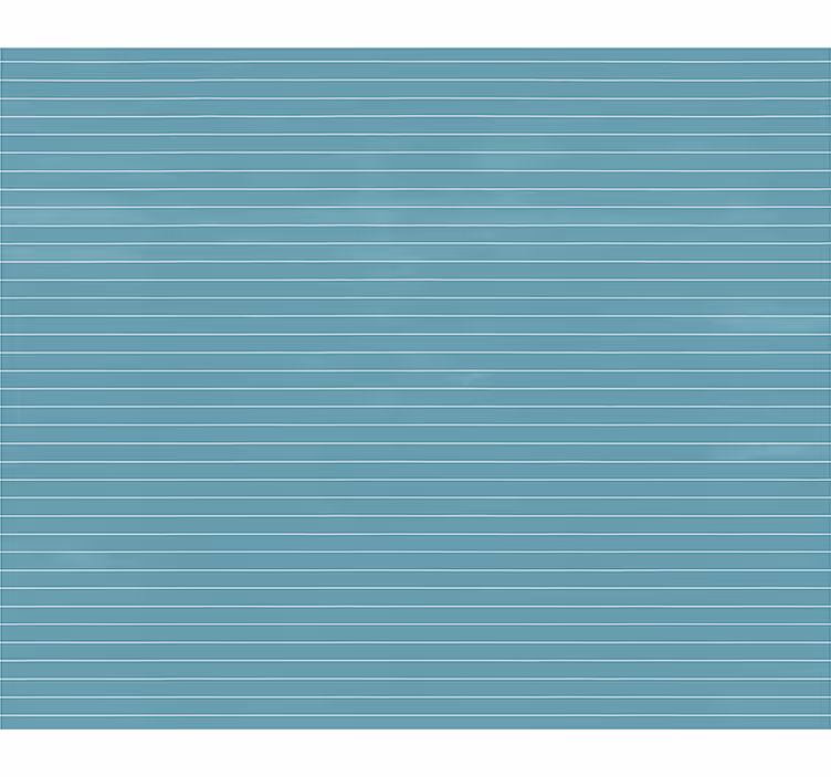 Blauw behang met horizontale strepen ontwerp - TenStickers