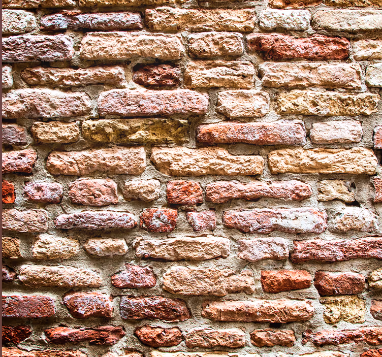 Stenen getextureerd behang - TenStickers