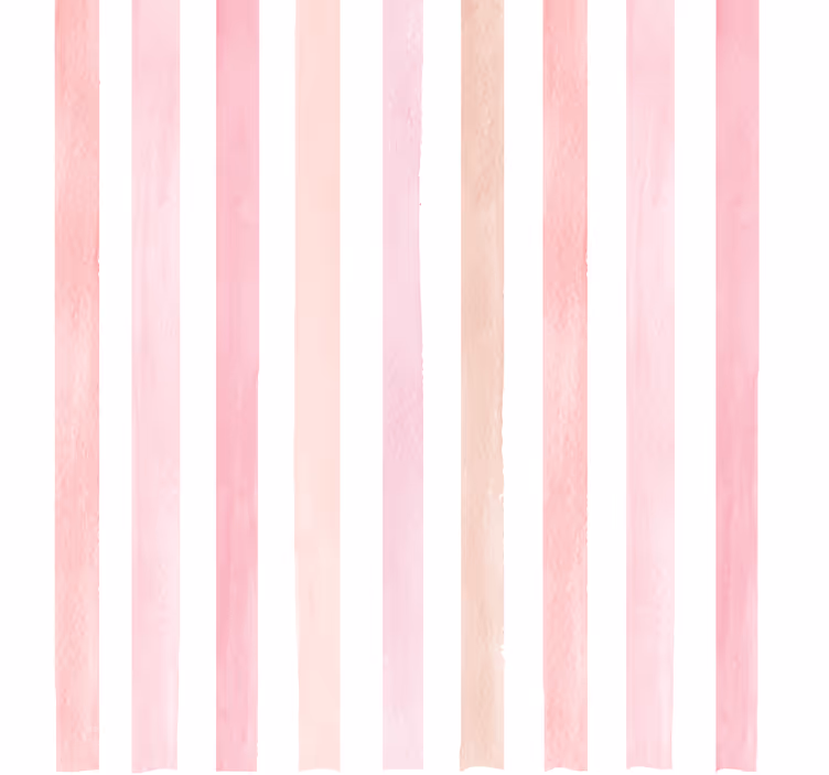 Roze elegant patroon behang verticale strepen - TenStickers