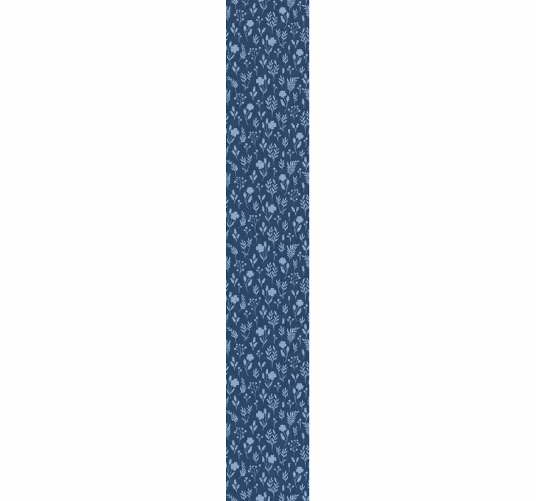 Compositie van bloemenbladeren bloemen behang - TenStickers