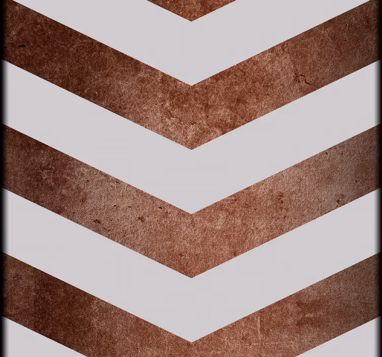 Chevron structuurpatroon behang geometrisch - TenStickers