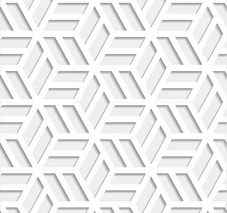 Geometrische raster behang geometrisch - TenStickers