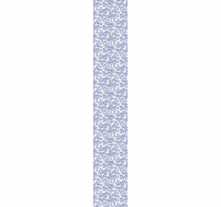 Behang bloemsierkunst ornamentale bloemkunst - TenStickers