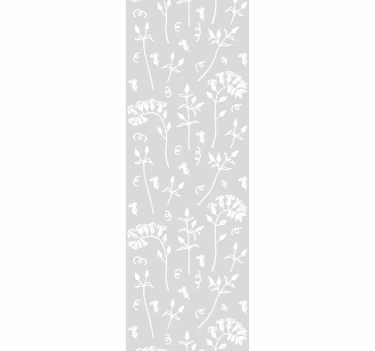 Bloemen botanisch bloemenbehang - TenStickers