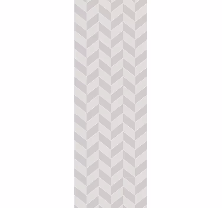 Chevron-elegantie behang geometrisch - TenStickers