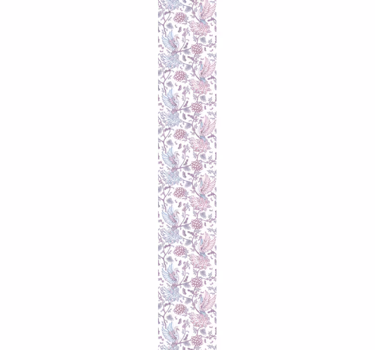 Decoratieve vogelelegantie sierlijk behang - TenStickers
