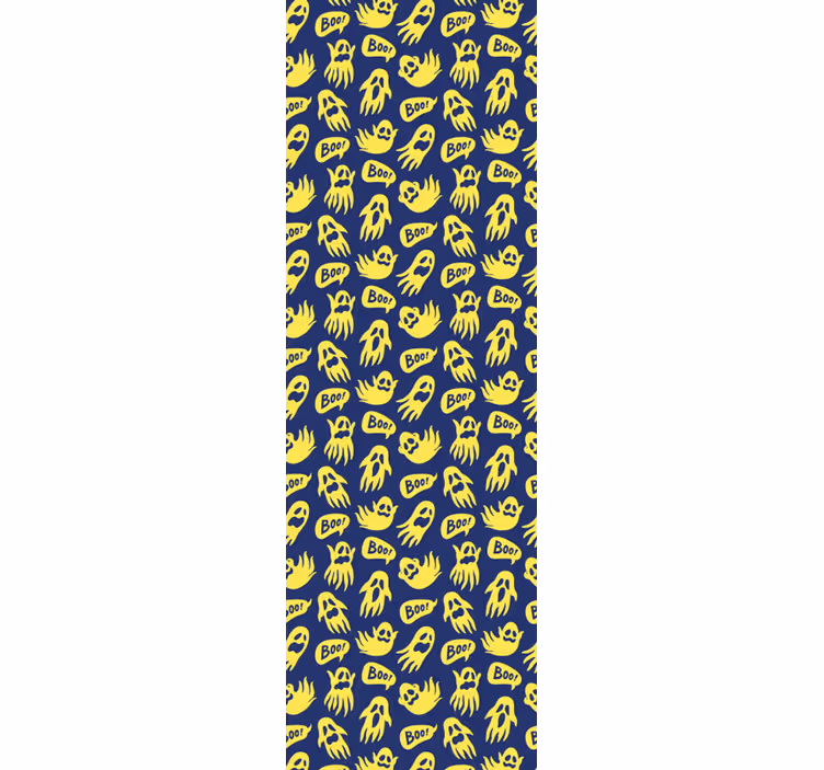 Spookachtige patronen halloween behang - TenStickers