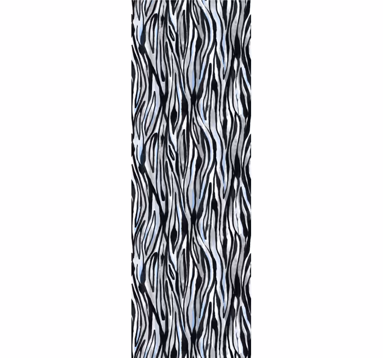 Zebrastreepmotief zebra behang - TenStickers