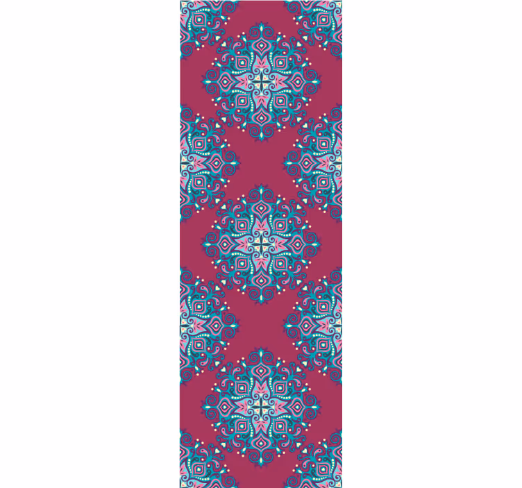 Mandala-patroon sierlijk behang - TenStickers