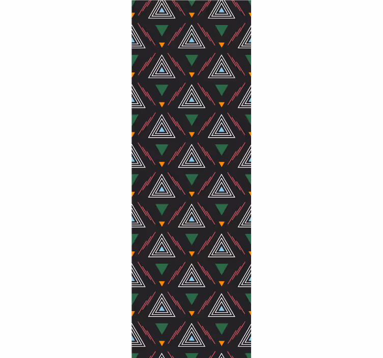 Behang driehoeken triad harmonie - TenStickers