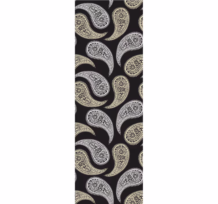 Paisley-elegantie sierlijk behang - TenStickers