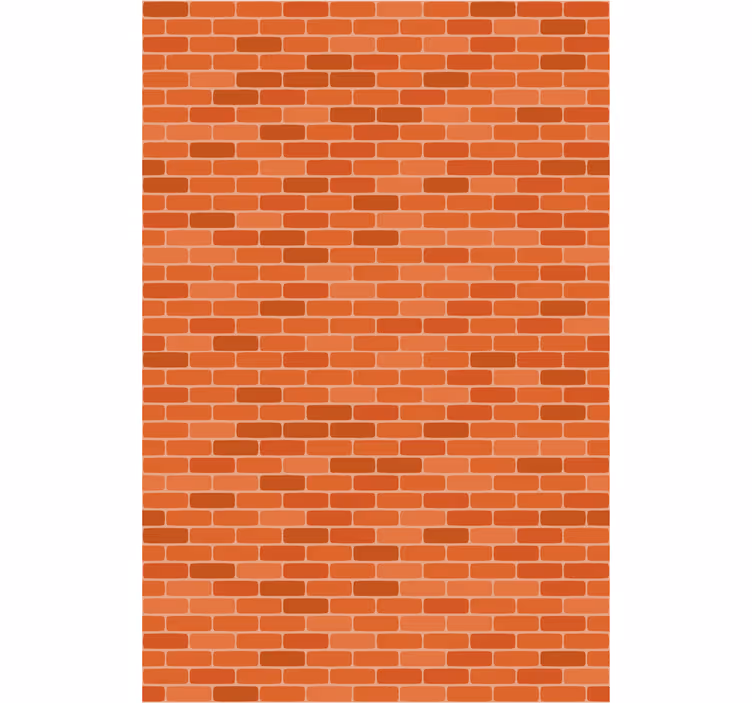 Bakstenen muureffect behang baksteen - TenStickers