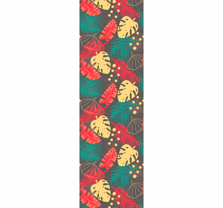 Tropisch monstera-motief jungle behang - TenStickers