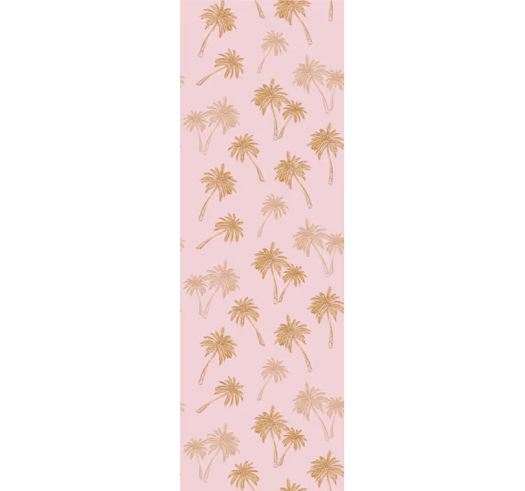 Palm silhouet behang boom - TenStickers