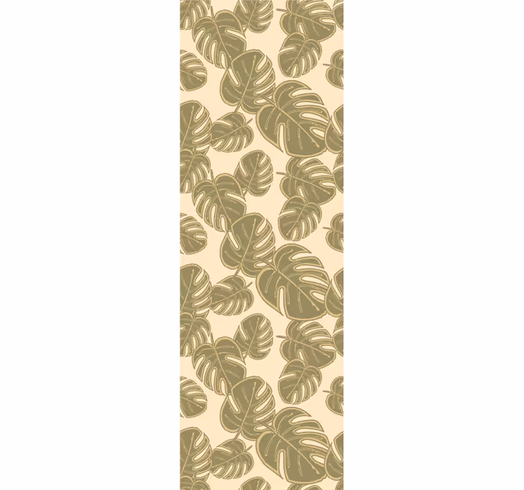 Monstera delight behang bladeren - TenStickers