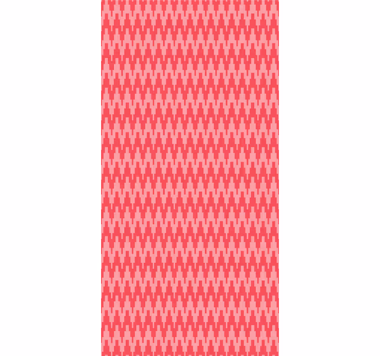 Pied-de-poule-motief behang geometrisch - TenStickers