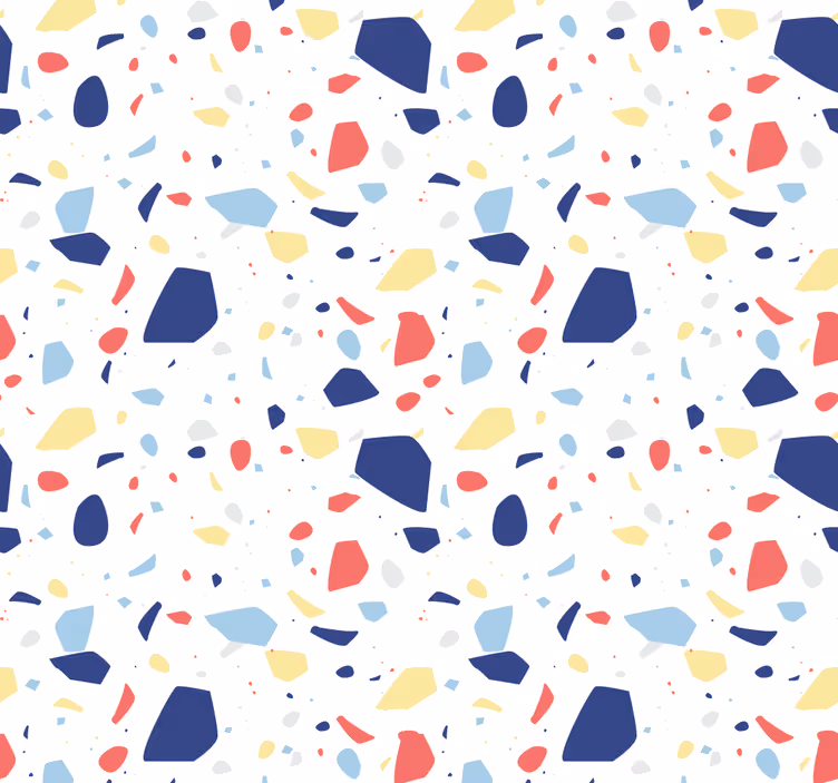Confetti-patroon behang andere patronen - TenStickers
