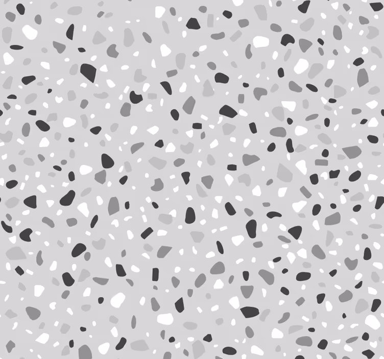 Terrazzo geïnspireerd behang andere patronen - TenStickers