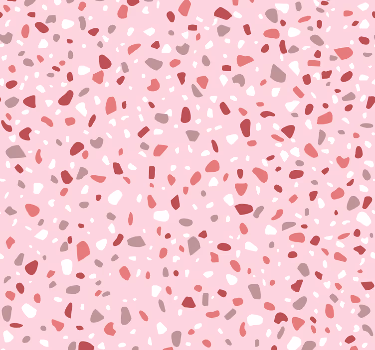 Terrazzo-textuur stippenbehang - TenStickers