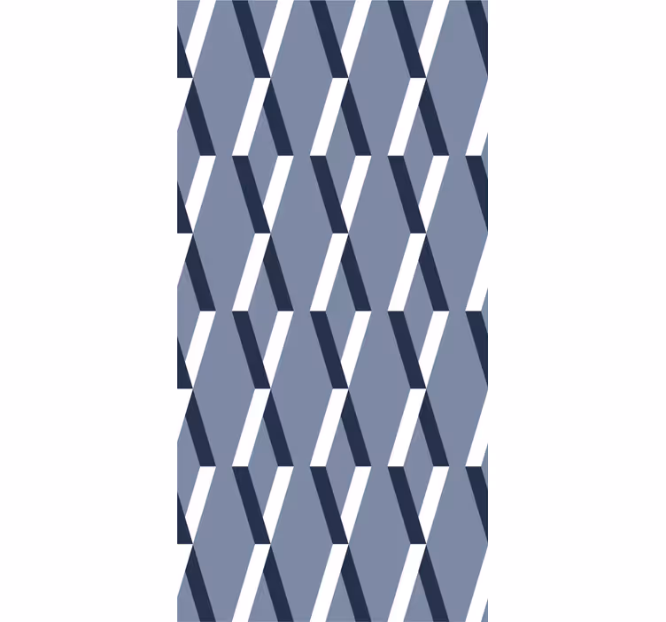 Geometrische hoeken behang geometrisch - TenStickers