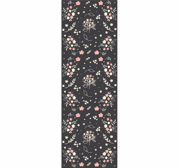 Bloemige botanische charme bloemen behang - TenStickers