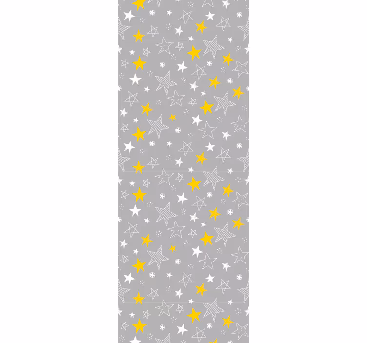 Sterrenachtige speelsheid behang sterren - TenStickers