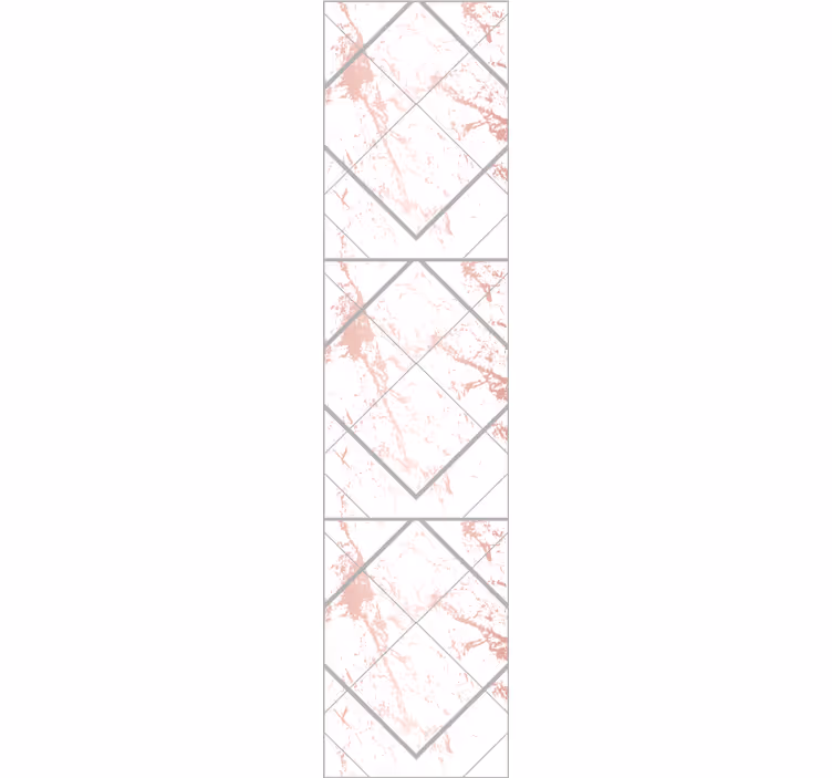 Geometrisch gestructureerd ontwerp marmeren behang - TenStickers