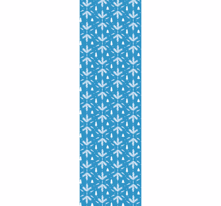 Behang werkkamer fijne sneeuwvlokken - TenStickers