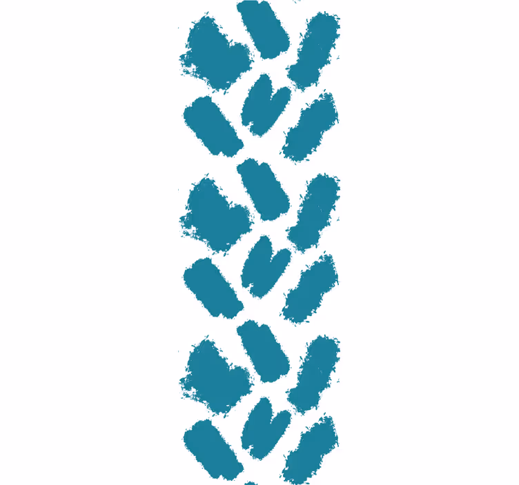 Getextureerde penseelstreken behang abstract - TenStickers