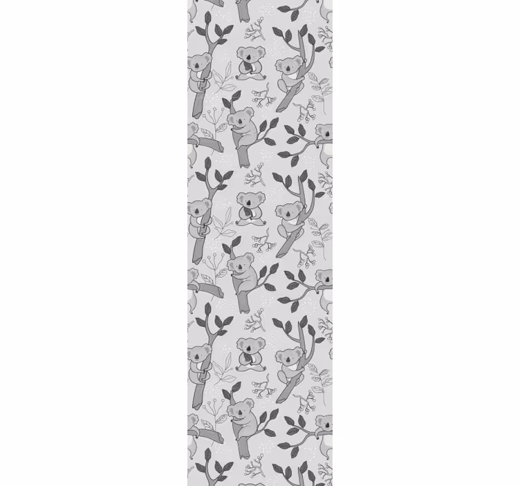 Koala patronen behang dieren - TenStickers