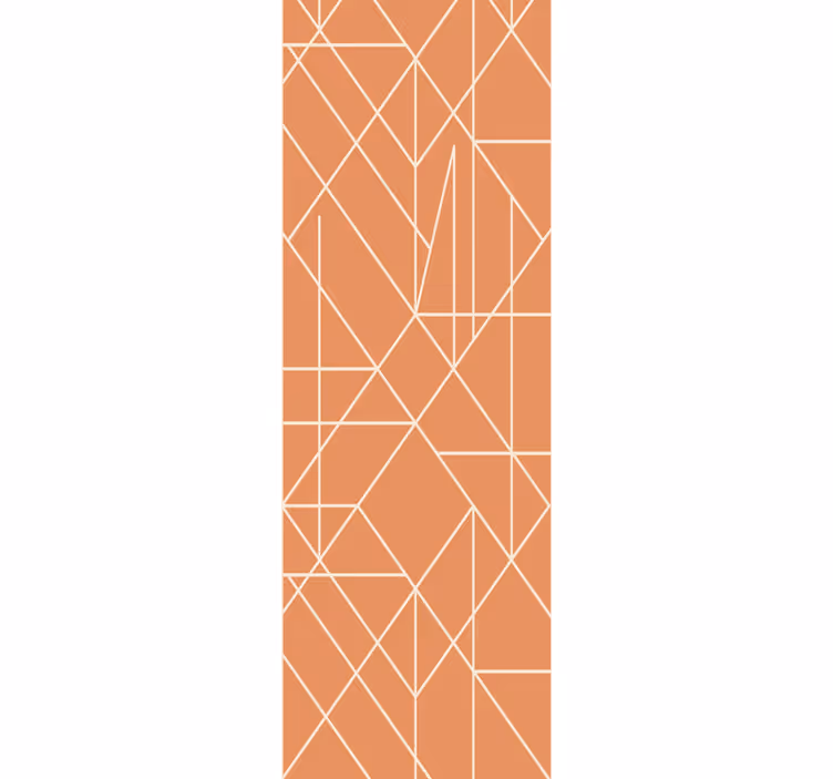 Behang geometrisch lineair - TenStickers
