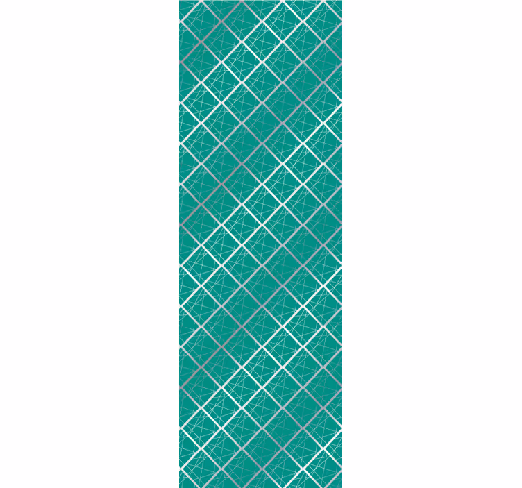 Geometrisch gaas behang geometrisch - TenStickers