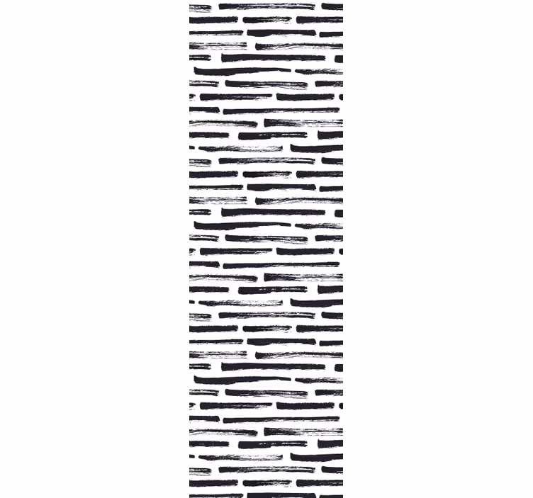 Abstract streeppatroon behang strepen horizontaal - TenStickers