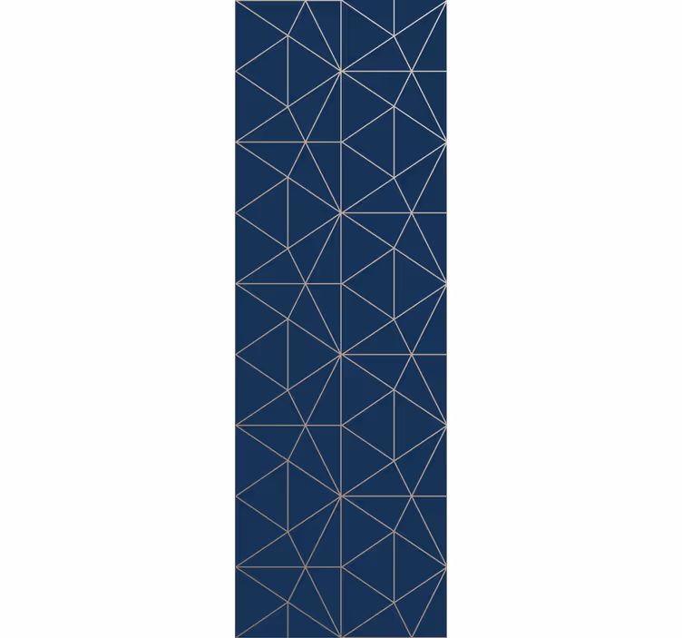 Behang geometrisch lijnmotief - TenStickers