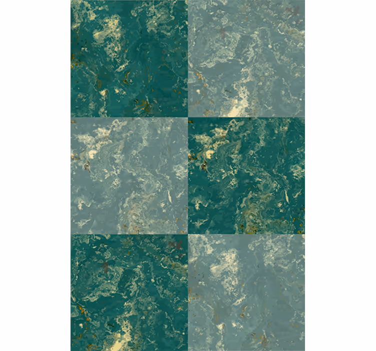 Marmeren behang marble squares - TenStickers