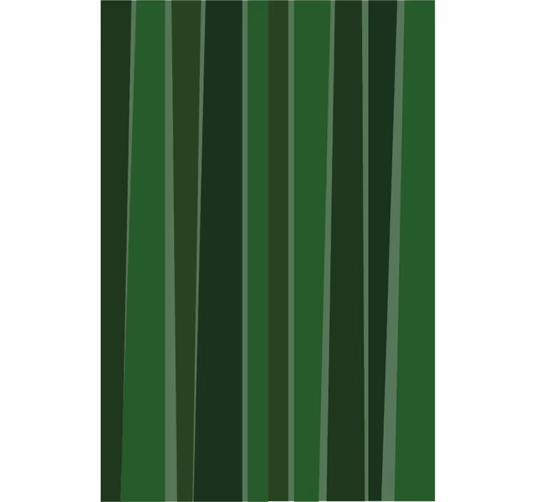 Groen gestreept patroon behang strepen - TenStickers