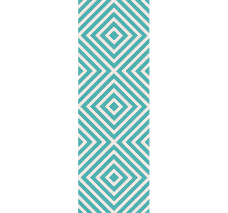 Schitterend diamantpatroon behang geometrisch - TenStickers
