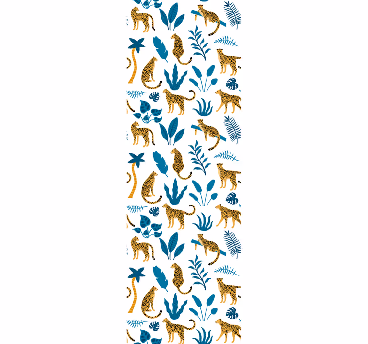 Junglefaunaflora behang dieren - TenStickers
